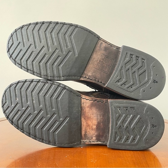 Frye Men’s Smith Short Engineer Moto Riding Boot - Picture 6 of 8